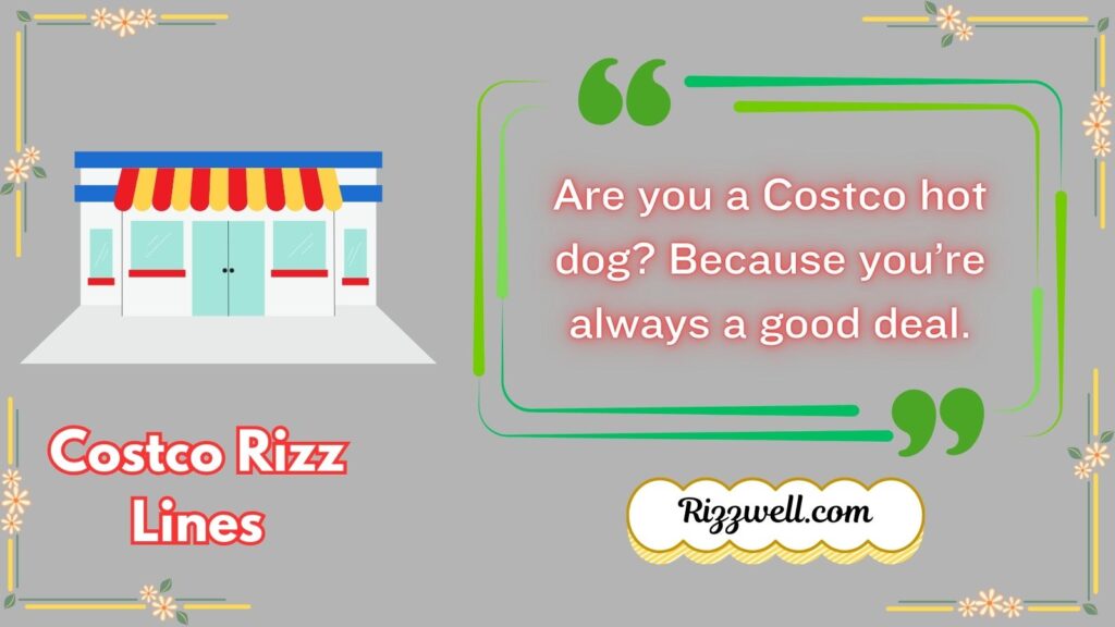 Costco Rizz Lines
