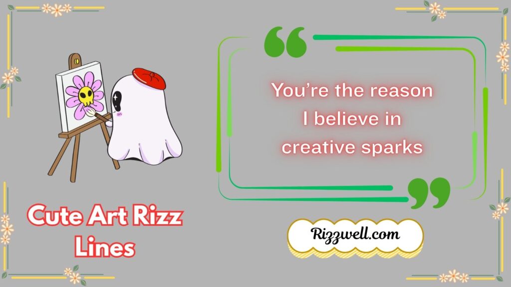 Cute Art Rizz Lines