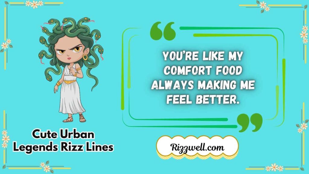 Cute Urban Legends Rizz Lines