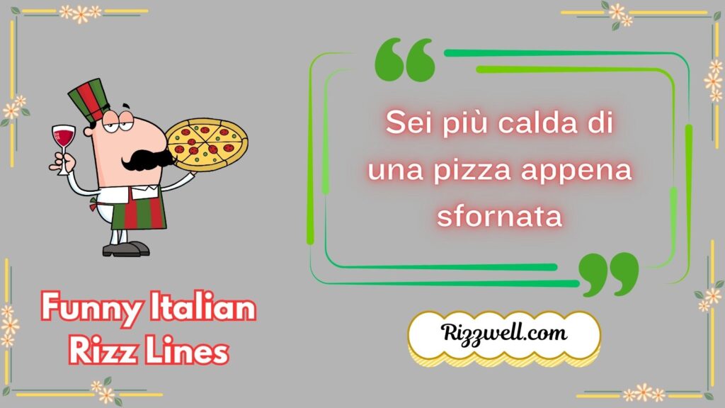 Funny Italian Rizz Lines