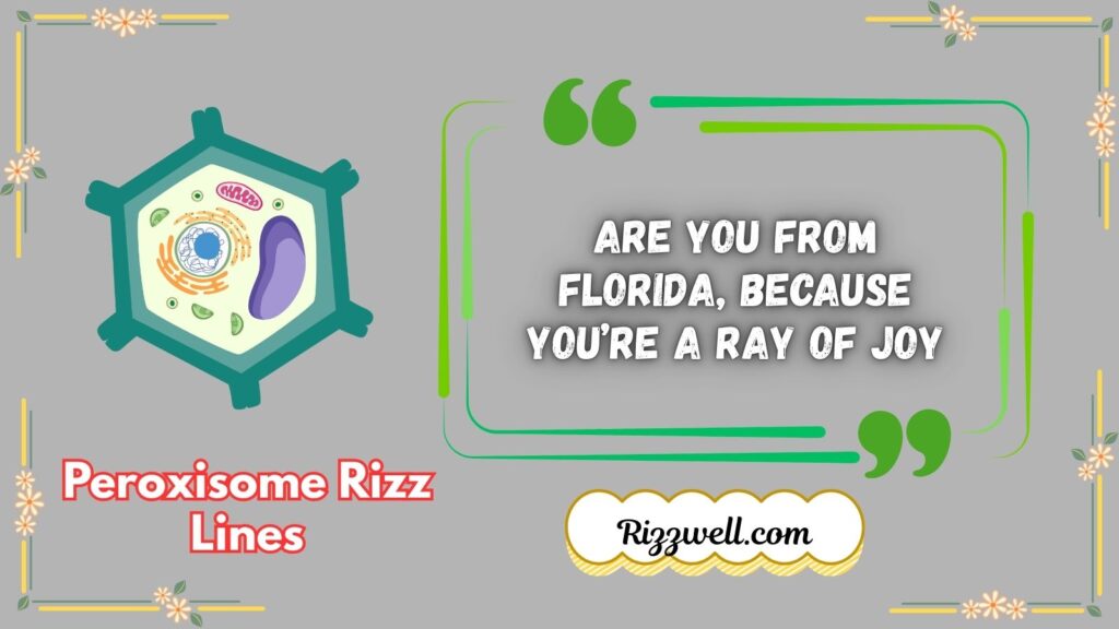 Peroxisome Rizz Lines