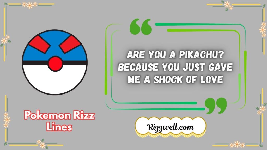 Pokemon Rizz Lines