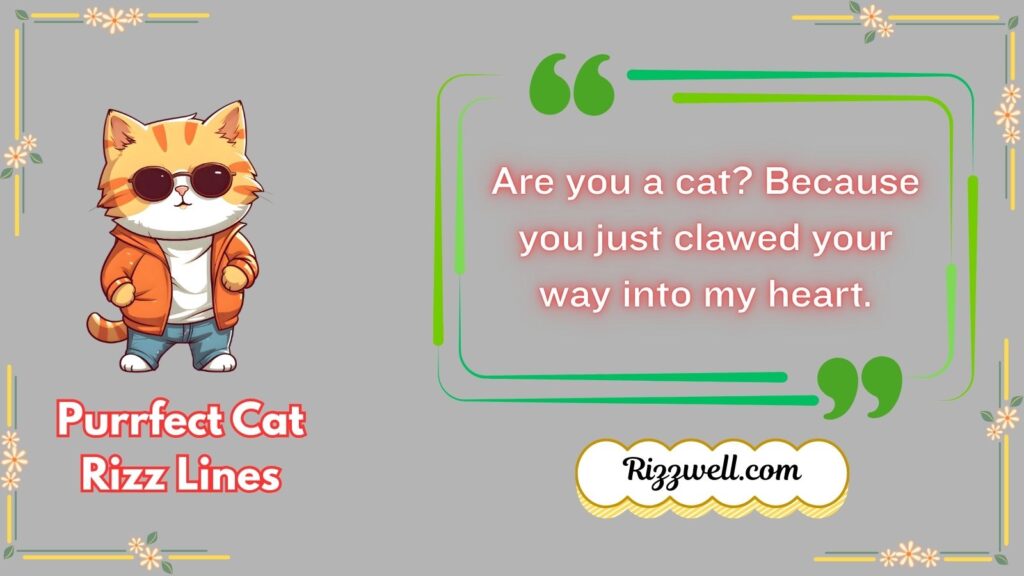Purrfect Cat Rizz Lines