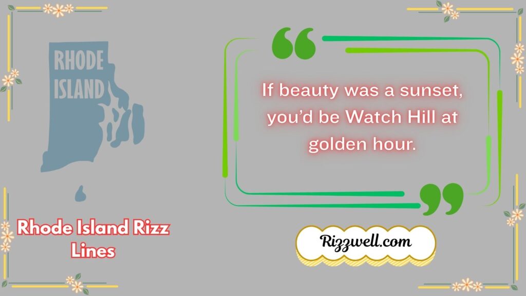 Rhode Island Rizz Lines