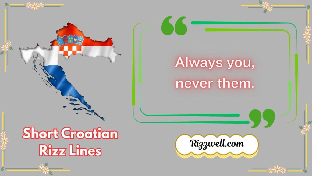 Short Croatian Rizz Lines