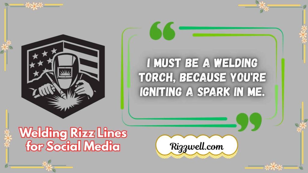 Welding Rizz Lines for Social Media