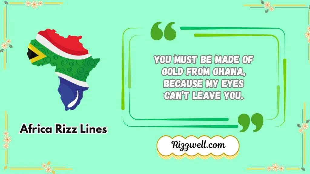 africa rizz lines