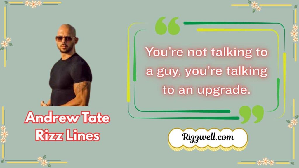 Andrew Tate Rizz Lines