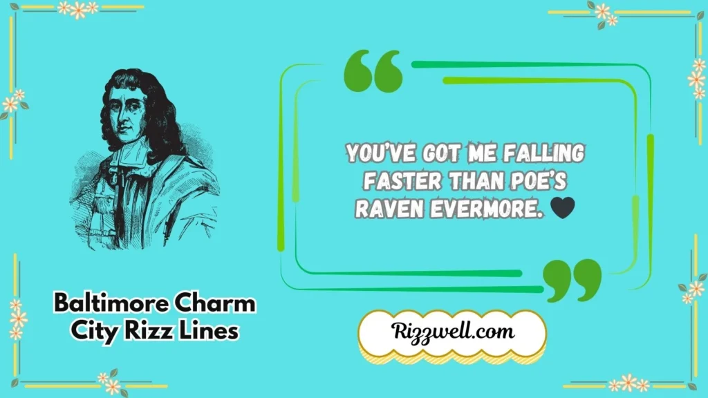 Baltimore Charm City Rizz Lines