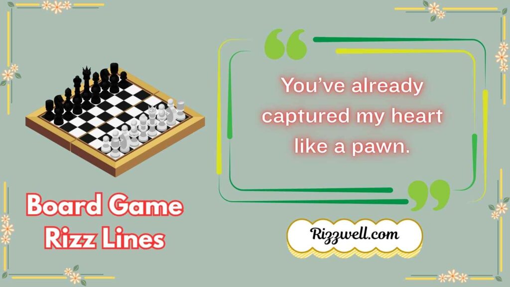 Board Game Rizz Lines