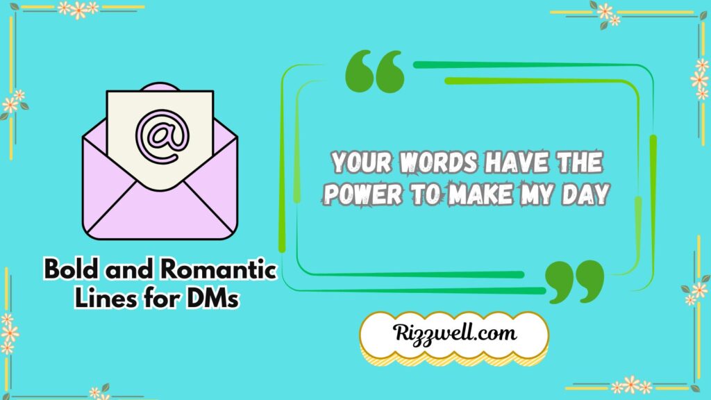 Bold and Romantic Lines for DMs 