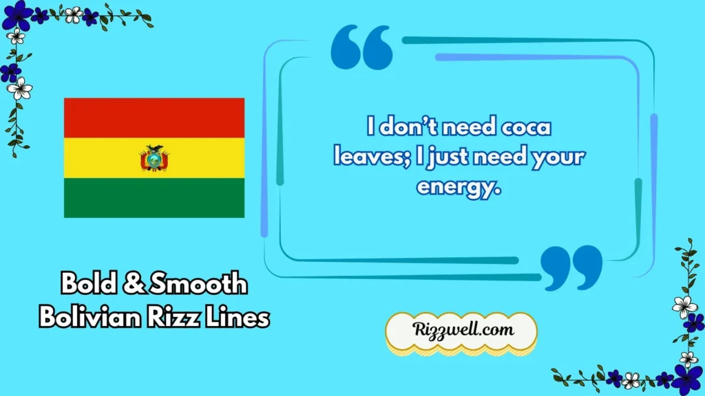 Bold & Smooth Bolivian Rizz Lines