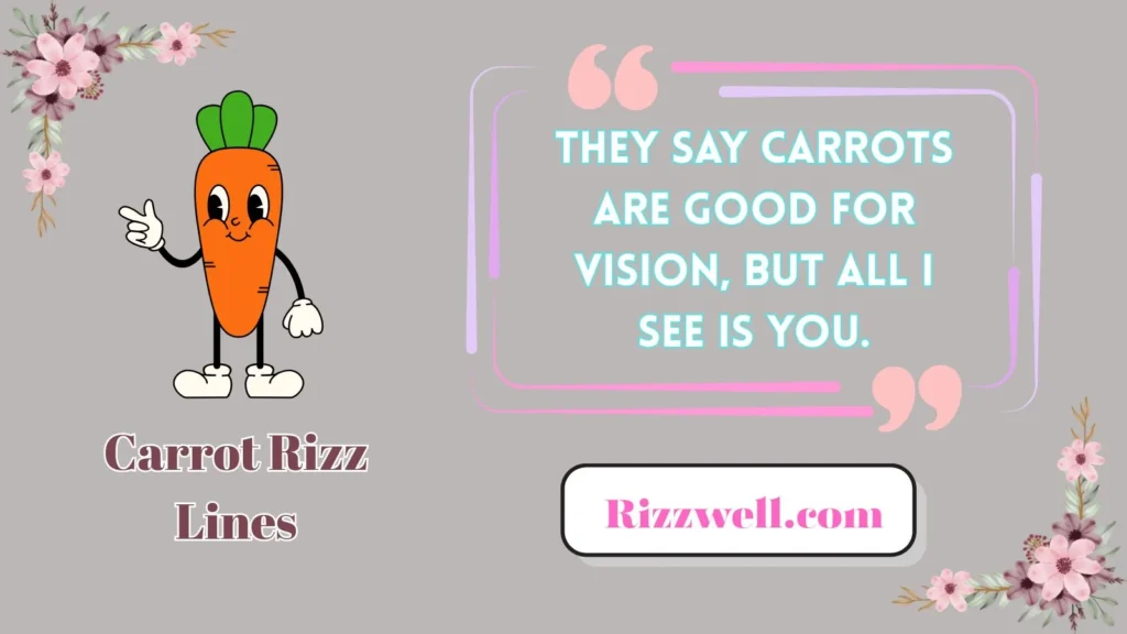 carrot rizz lines