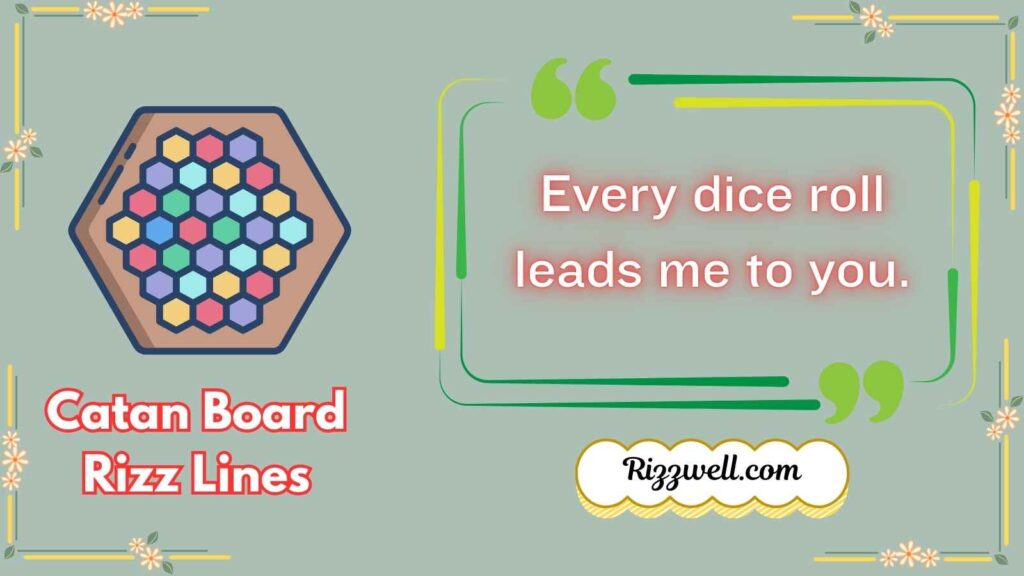 Catan Board Rizz Lines