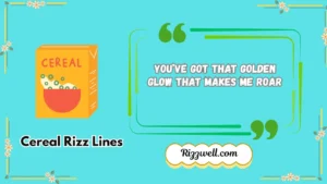 cereal rizz lines