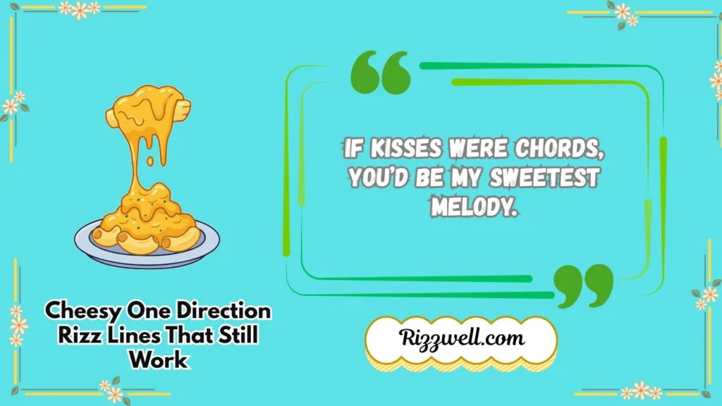 Cheesy One Direction Rizz Lines That Still Work