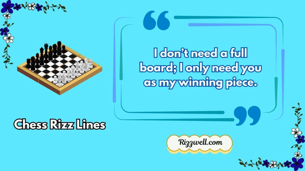 chess rizz lines