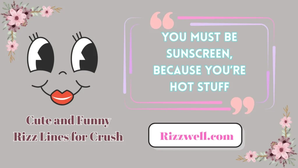 Cute and Funny Rizz Lines for Crush