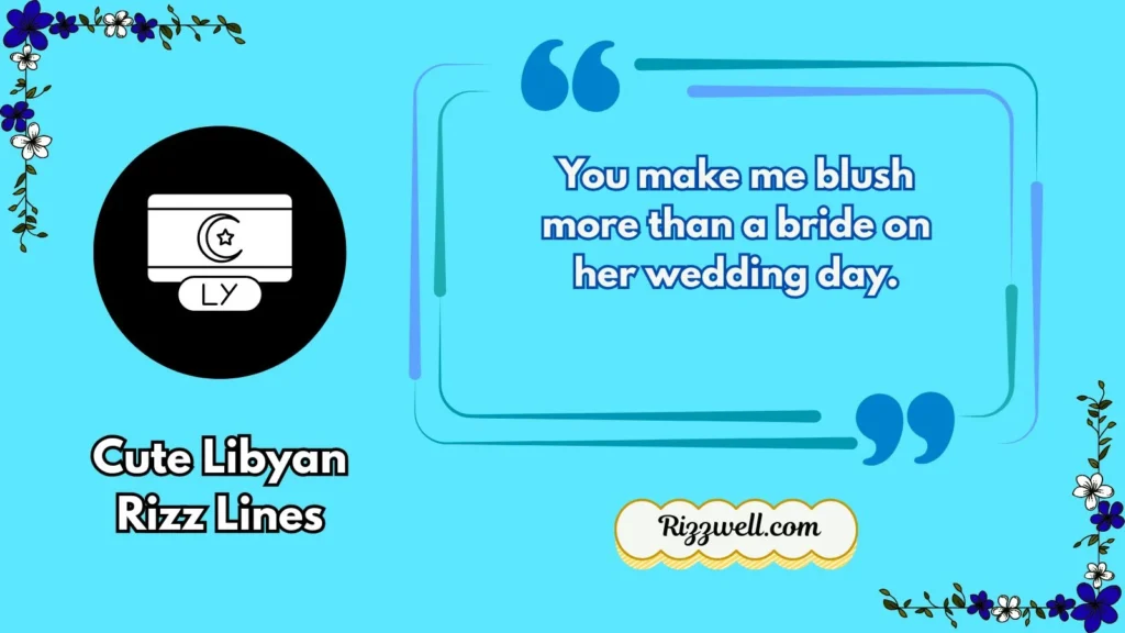 Cute Libyan Rizz Lines
