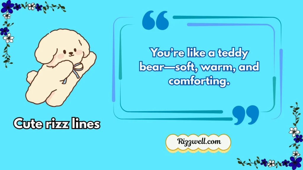 Cute rizz lines