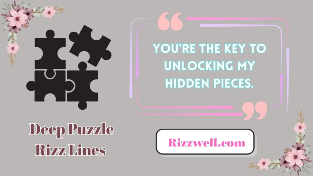 Deep Puzzle Rizz Lines 