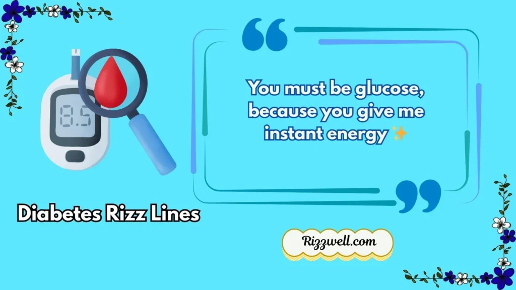 diabetes rizz lines