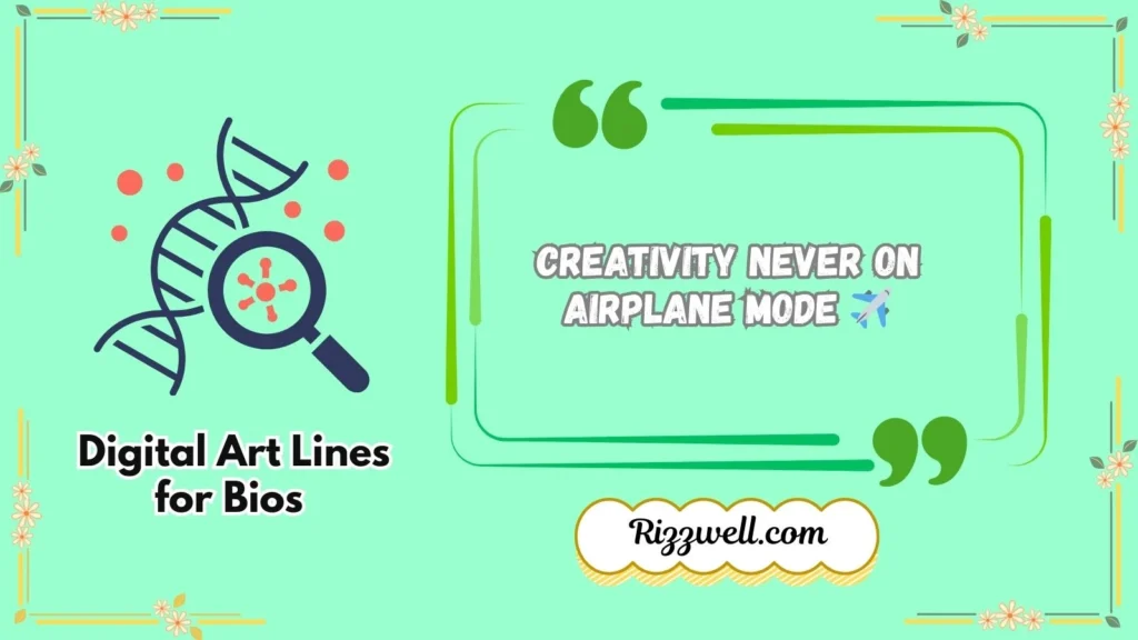 Digital Art Lines for Bios 