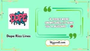 dope rizz lines