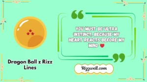dragon ball z rizz lines