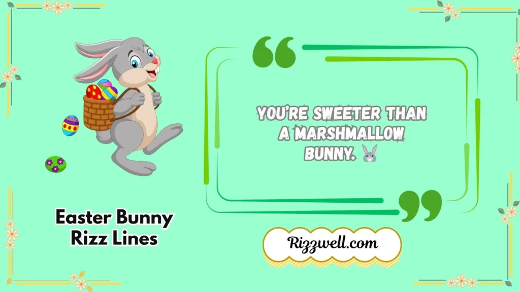 Easter Bunny Rizz Lines