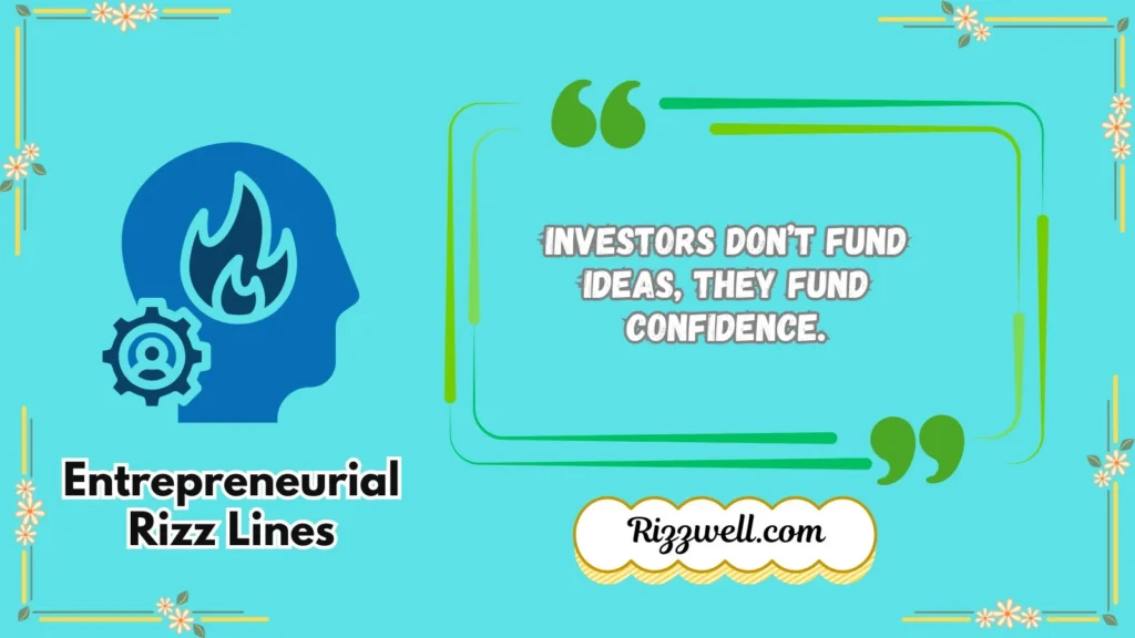 Entrepreneurial Rizz Lines