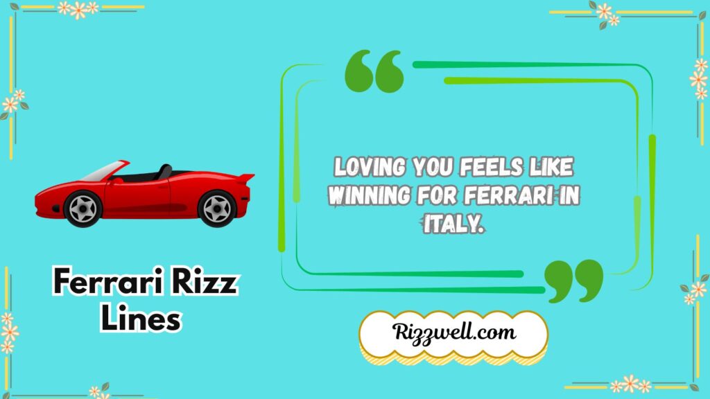 Ferrari Rizz Lines 
