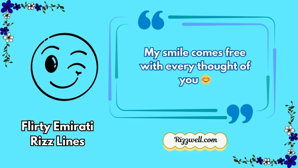 Flirty Emirati Rizz Lines