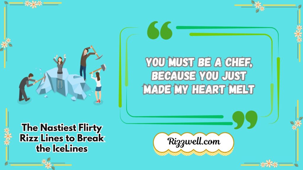 Flirty Rizz Lines to Break the Ice