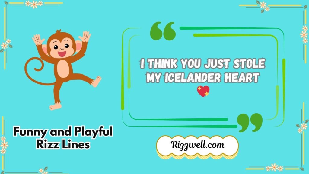 Funny and Playful Rizz Lines