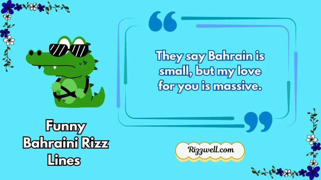 Funny Bahraini Rizz Lines 