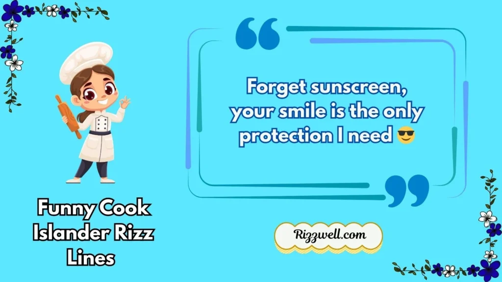 Funny Cook Islander Rizz Lines