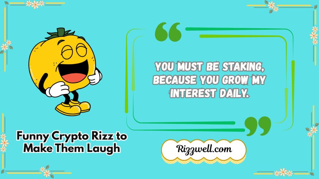 Funny Crypto Rizz to Make Them Laugh