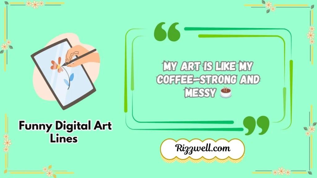 Funny Digital Art Lines 