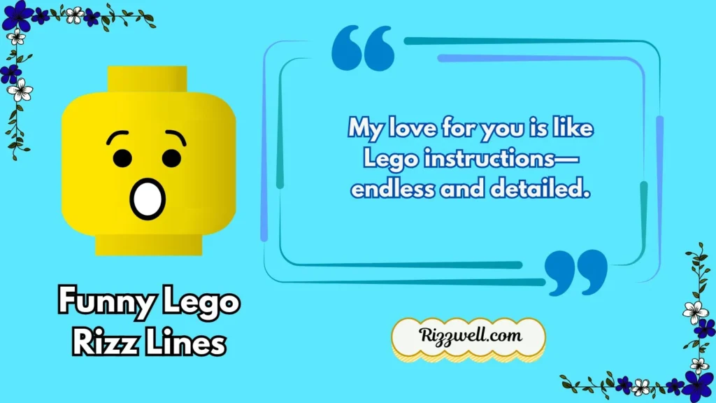 Funny Lego Rizz Lines