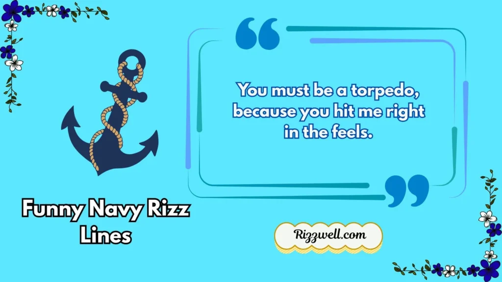 Funny Navy Rizz Lines