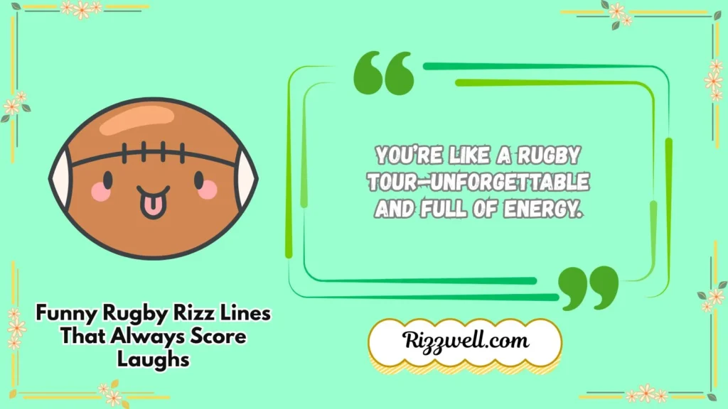 Funny Rugby Rizz Lines That Always Score Laughs