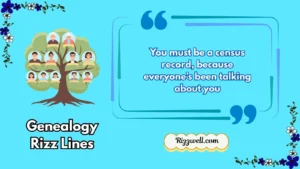 genealogy rizz lines