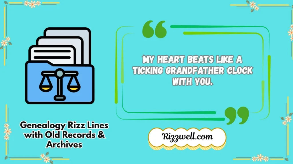Genealogy Rizz Lines with Old Records & Archives