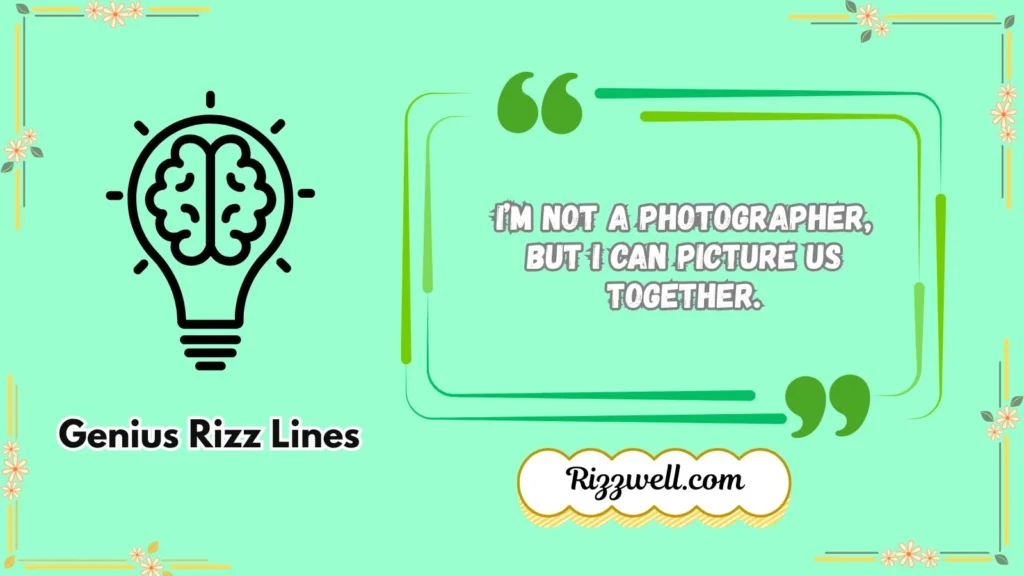 genius rizz lines
