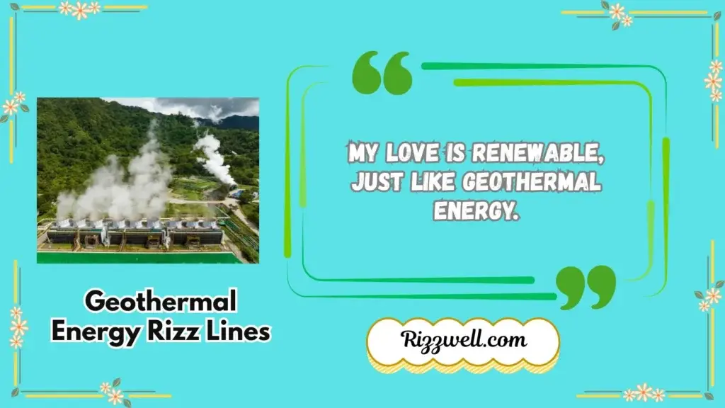 Geothermal Energy Rizz Lines