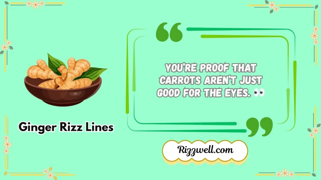 ginger rizz lines