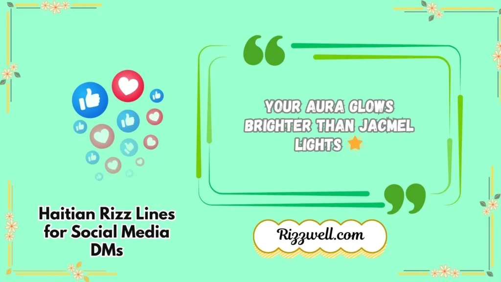 Haitian Rizz Lines for Social Media DMs