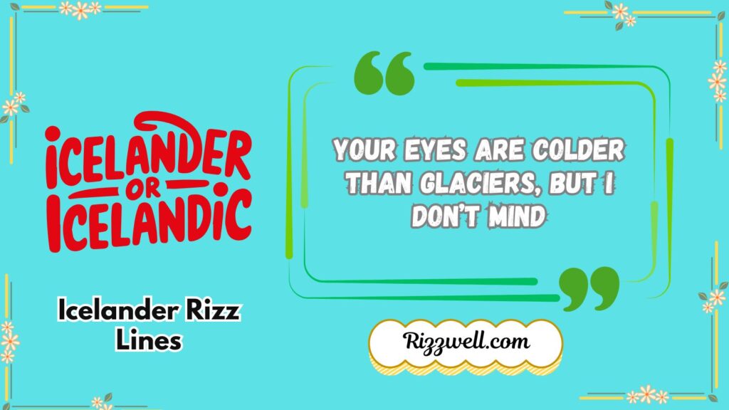 icelander rizz lines