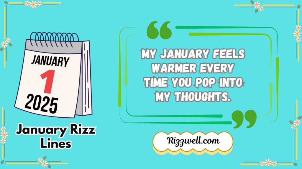 january rizz lines